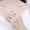 Copper Ring Classics Zircon For Women Luxury Shining Beautiful Ring Fashion Wedding Party Women Jewelry