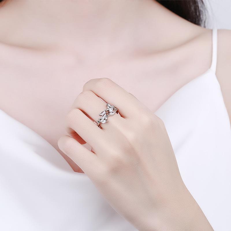 Copper Ring Classics Zircon For Women Luxury Shining Beautiful Ring Fashion Wedding Party Women Jewelry