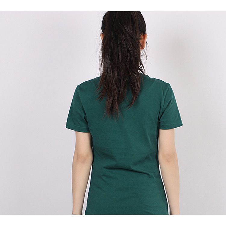 Adidas Neo Round Neck Short Sleeve T-Shirt Women Tops Forest-Green FP7866