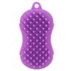 Body Bath Brush Soft Silicone Double Sided Exfoliates Dead Skin Promote Circulation Shower Massage Brush