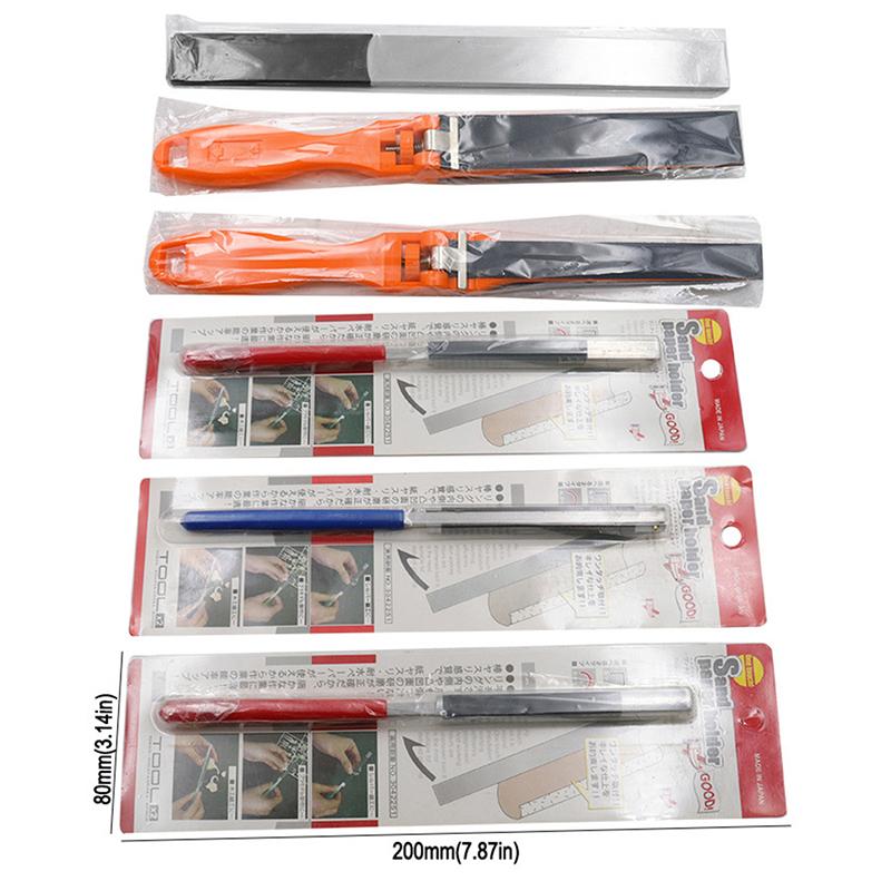 1Pc Plastic Sand Paper Clip Roll Bar Sandpaper Holder Ergonomic Convenient Manual Handle Sandpaper Rods Polish Grinding Tool