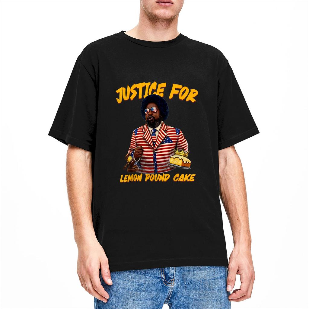 Divertente T-shirt Afroman Lemon Pound Cake da Uomo Girocollo 100% Cotone Manica Corta Nuovi Arrivi Top