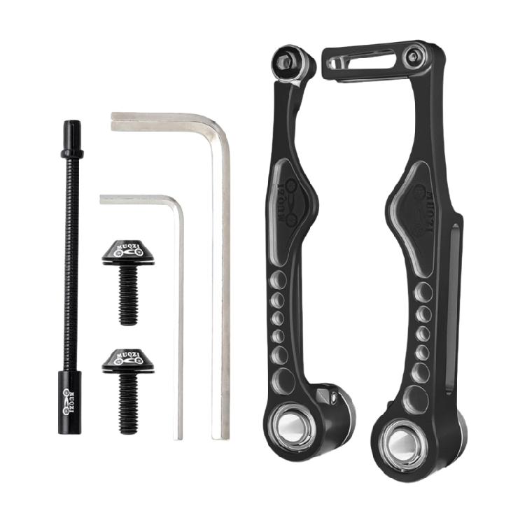 Pinza V-Brake Pieghevole Bici Braccio Corto/Lungo Lega di Alluminio Pinza V-Brake Maniglia Leva Freno Ciclismo Pinza Strumento