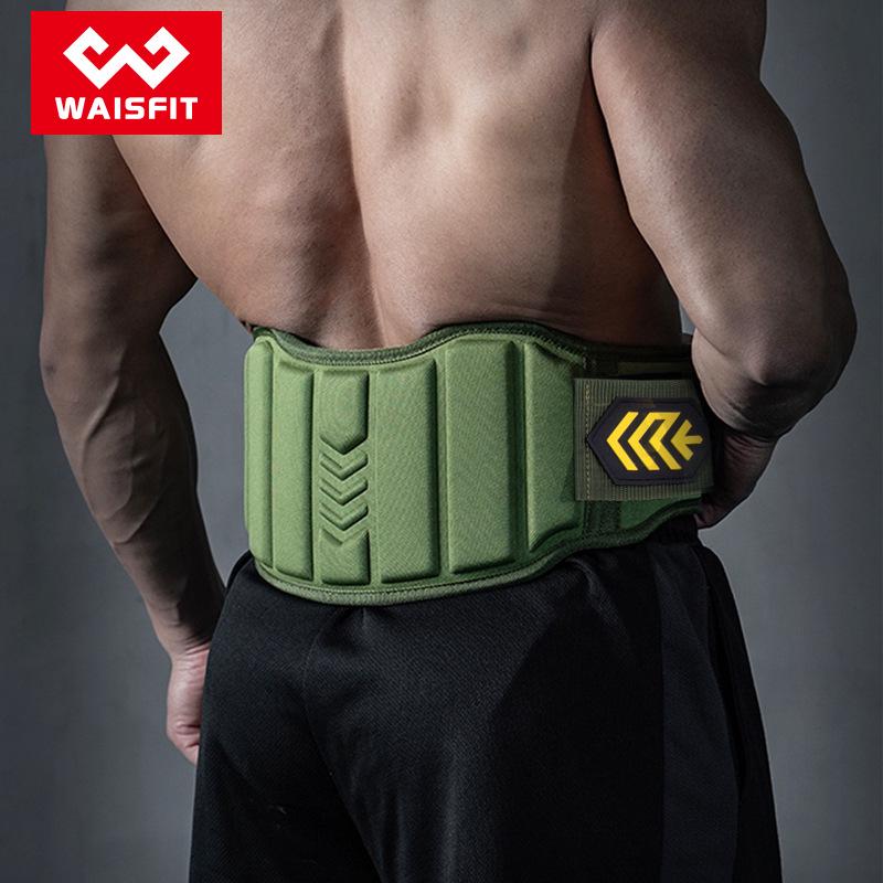 

Men s Powerlifting Weightlifting Belt – Comfortable Waist Support for Squats and Deadlifts. L (Waist 100-110cm) [No Logo] зелёный