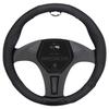 MOMO TUNING BLACK EDITION Steering Wheel Cover, Size S (36.5-37.9cm), for Kei Cars, Compact Cars, and Minivans