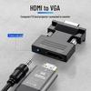 Yushuo HDMI To VGA Converter Cable for Laptops, TVs, and Projectors