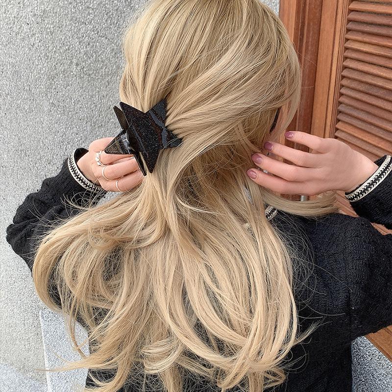 1 Pcs Fashion Simple Geometry Pentagram Hair Claws For Women Girls Party Hair Accessories
