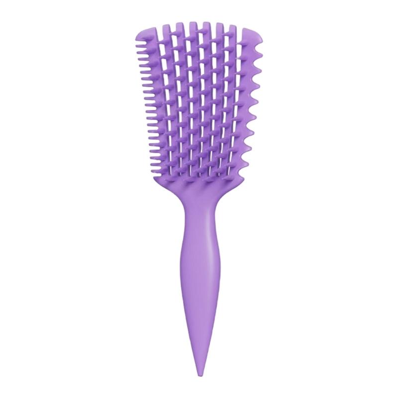 

Detangling Hair Brush,Does not Pull on Hair,Hair Straightening Brush for Straight,Curly Wet Hair Vented Hair Brush 1 фиолетовый