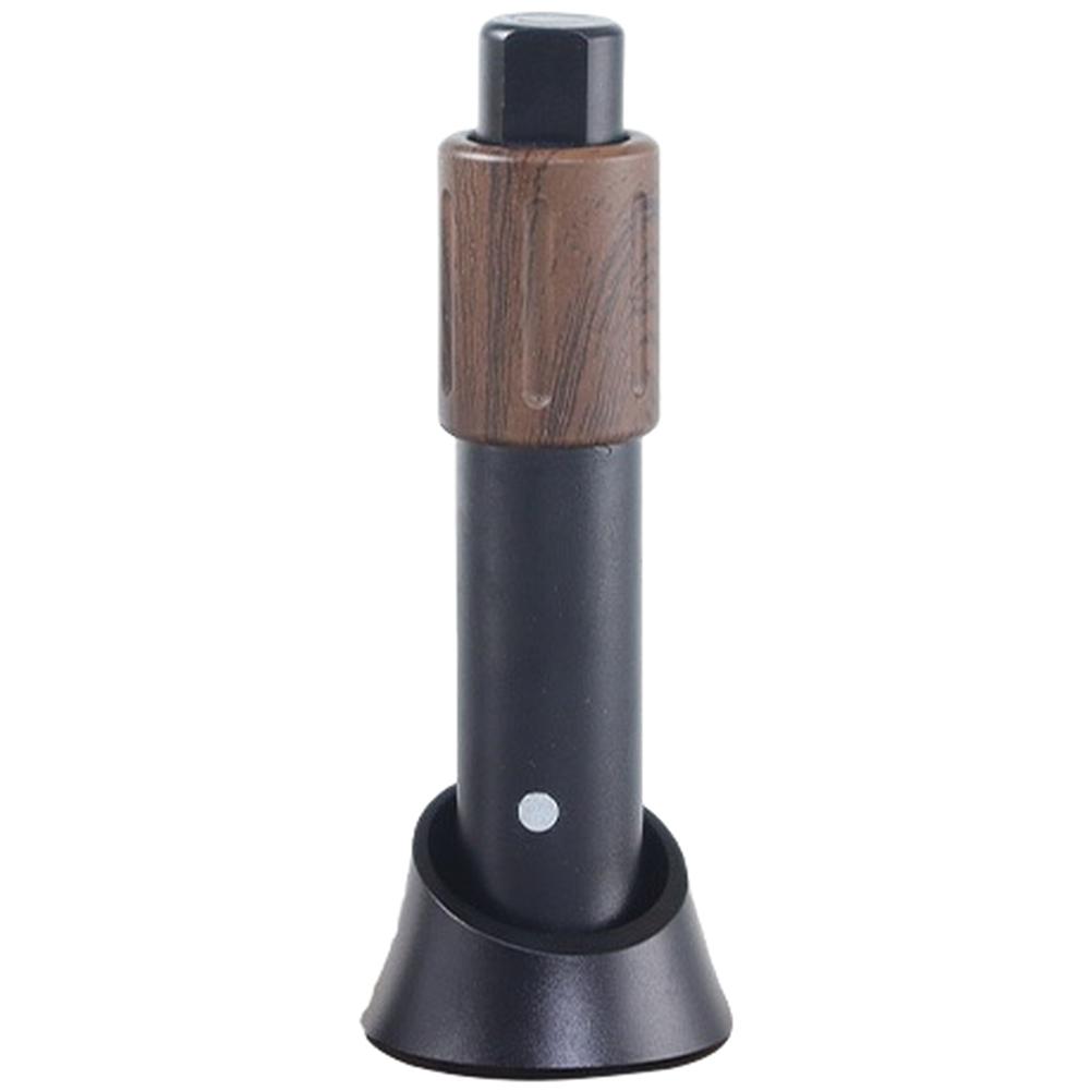 

Extendable Coffee Needle with Magnetic Base for Espresso Coffee Dosing and Easy Storage Stainless Steel Design чёрный