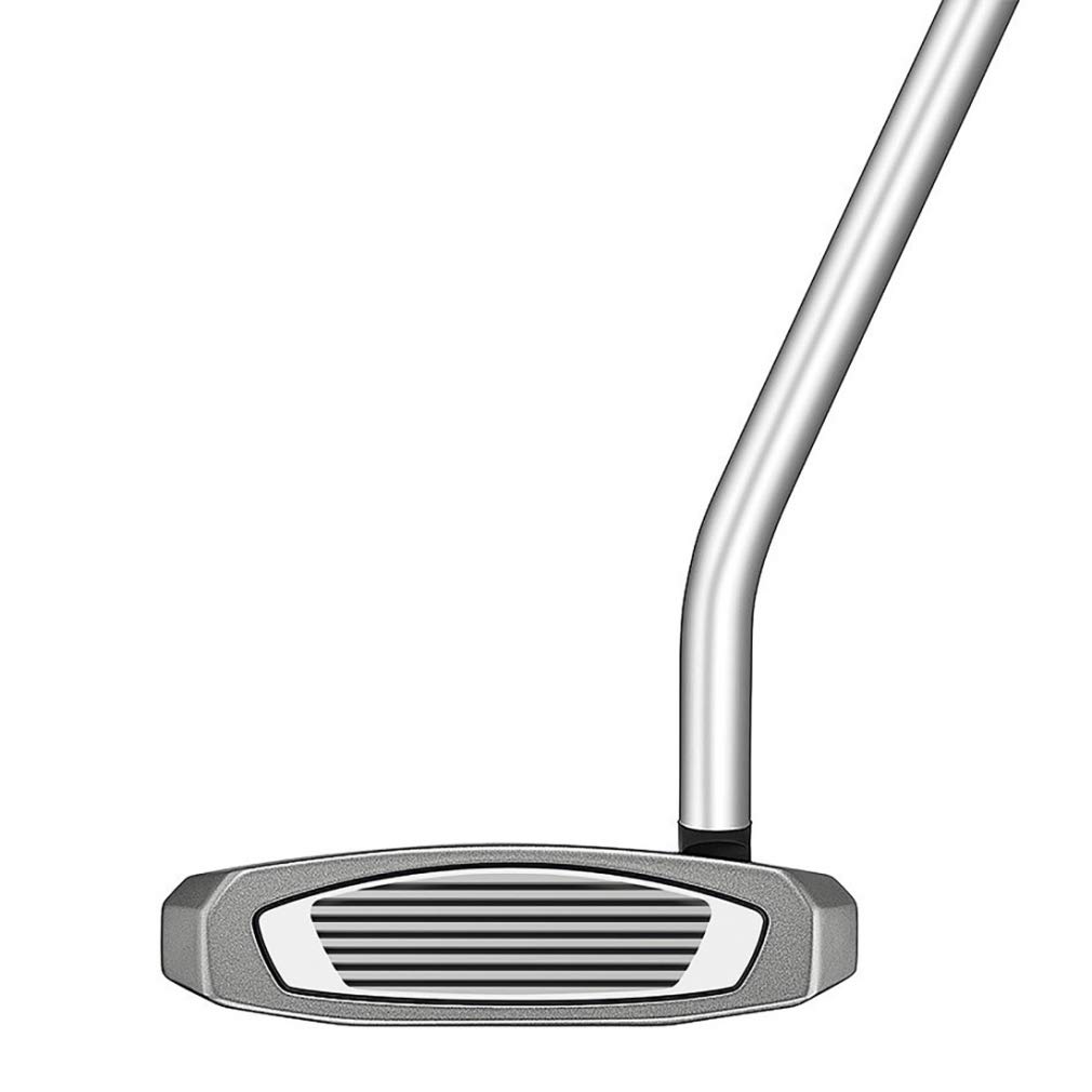 TAYLORMADE SPIDERSR Putter [Model with genuine catalog shaft] Single Bend Men's Golf Club Right WHPL WhitePlatinum 33 inches