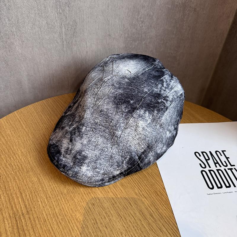 Retro Japanese Style Cap With Breathable Cotton Blend For Summer Casual Wear