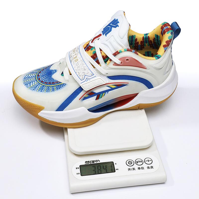 Basketball Shoes Actual Friction Will Ring Men's and Women's Splashes 4th Generation Luminous Technology Non-slip and Wear-resistant Cement Hard Floor