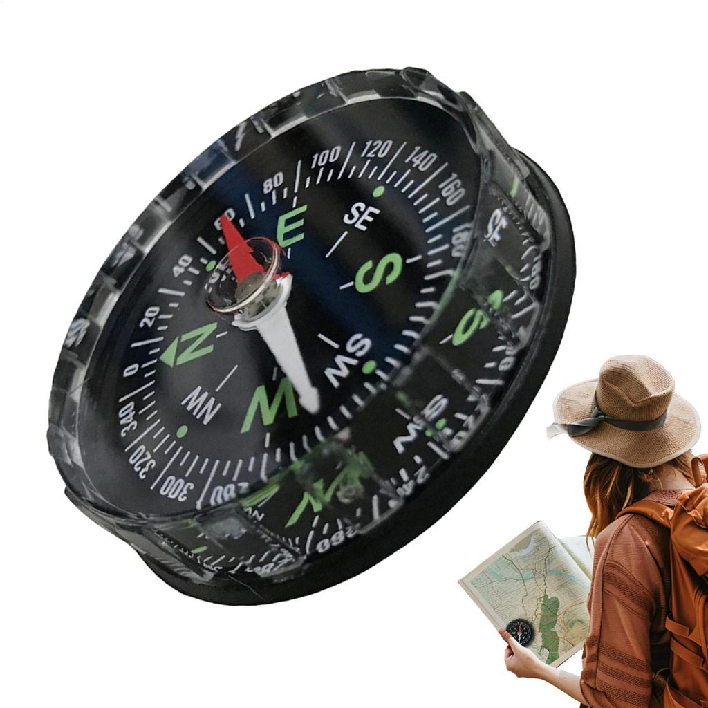 1PC Waterproof Hiking Compass Multifunctional Sighting Navigation For Survival Traveling Mountaineering Boating Outdoor sports