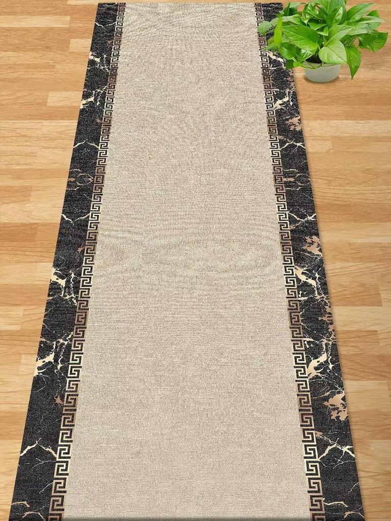 European Style Aisle Walkway Carpet Hallway Decor Area Rug Corridor Long Runner Doorway Floor Mats Non-slip