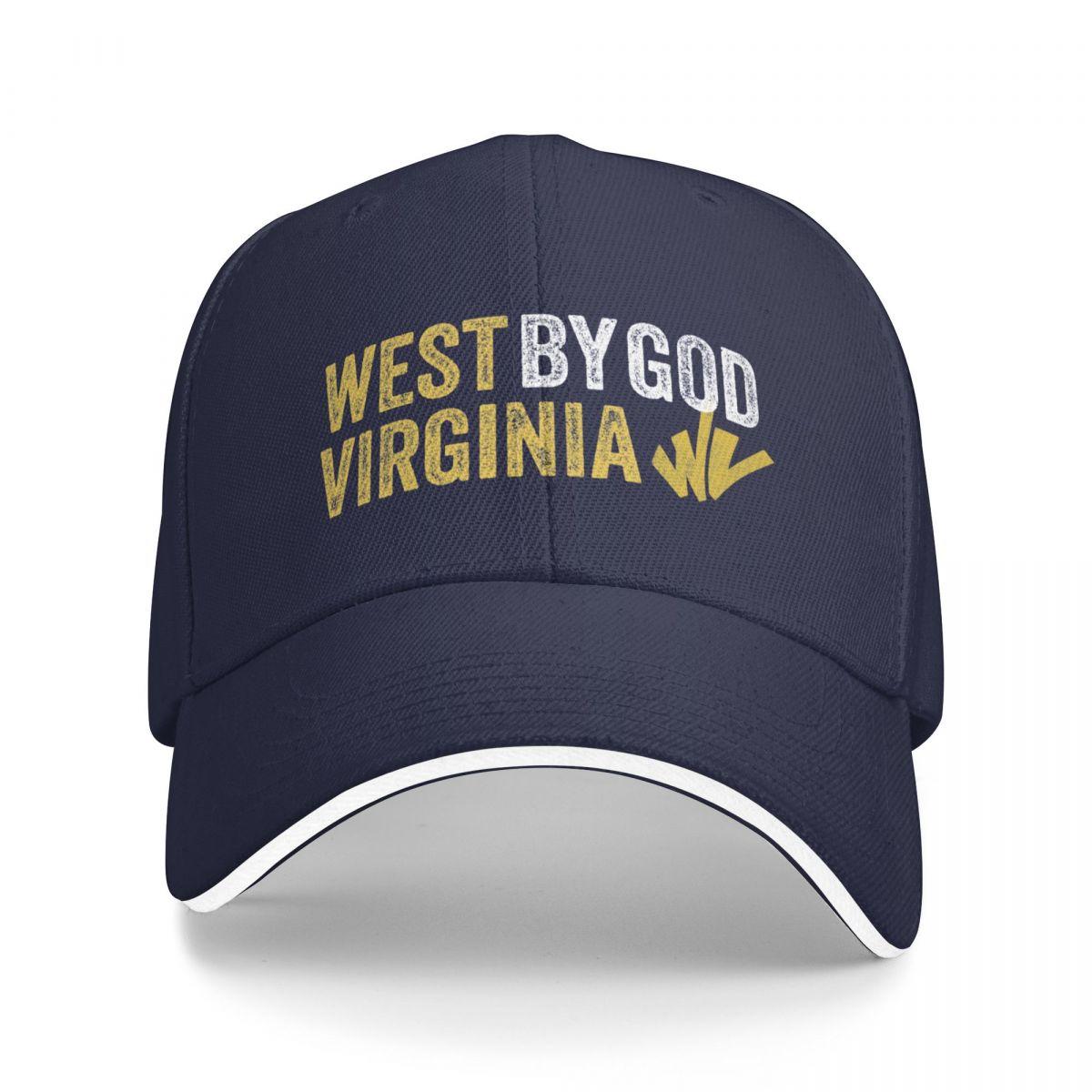 

West By God Virginia Cap Baseball Cap hip hop hat winter Hat female winter Unisex s