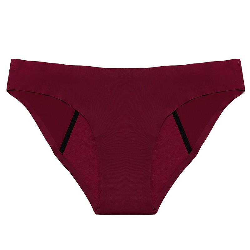 4-Layer Period Underwear Women Mid-Rise Leak-Proof Menstrual Panties With Quick-Absorbent Cotton-Lycra Blend