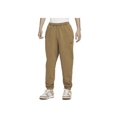 Solid Color Drawstring Cuffed Casual Knit Sports Pants Men Bottoms Light-British-Brown DZ5208-277