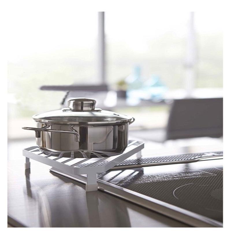 Pot Rack, Desktop Insulation, Anti Scald Storage, Pot Corner Shelf, Household Iron Triangle Bracket