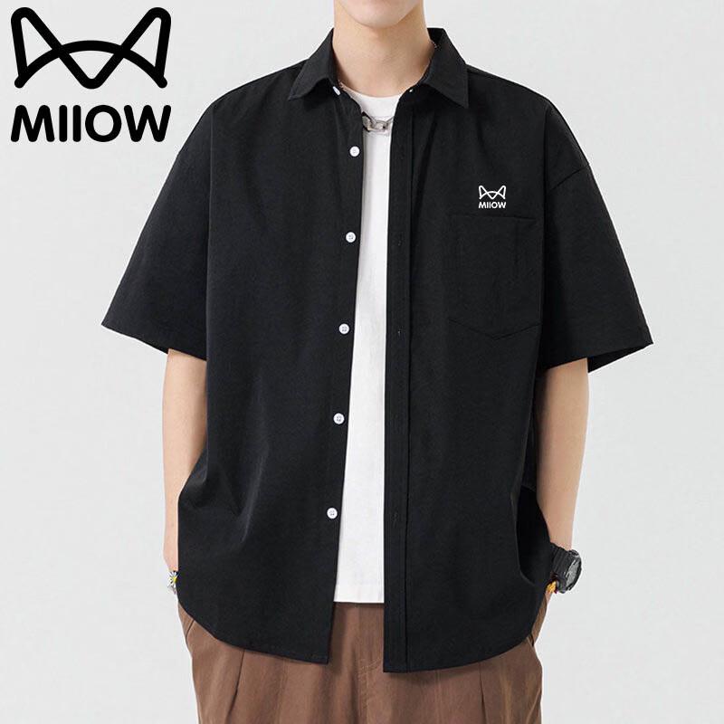 MiiOW Men's Casual Short-Sleeve Top