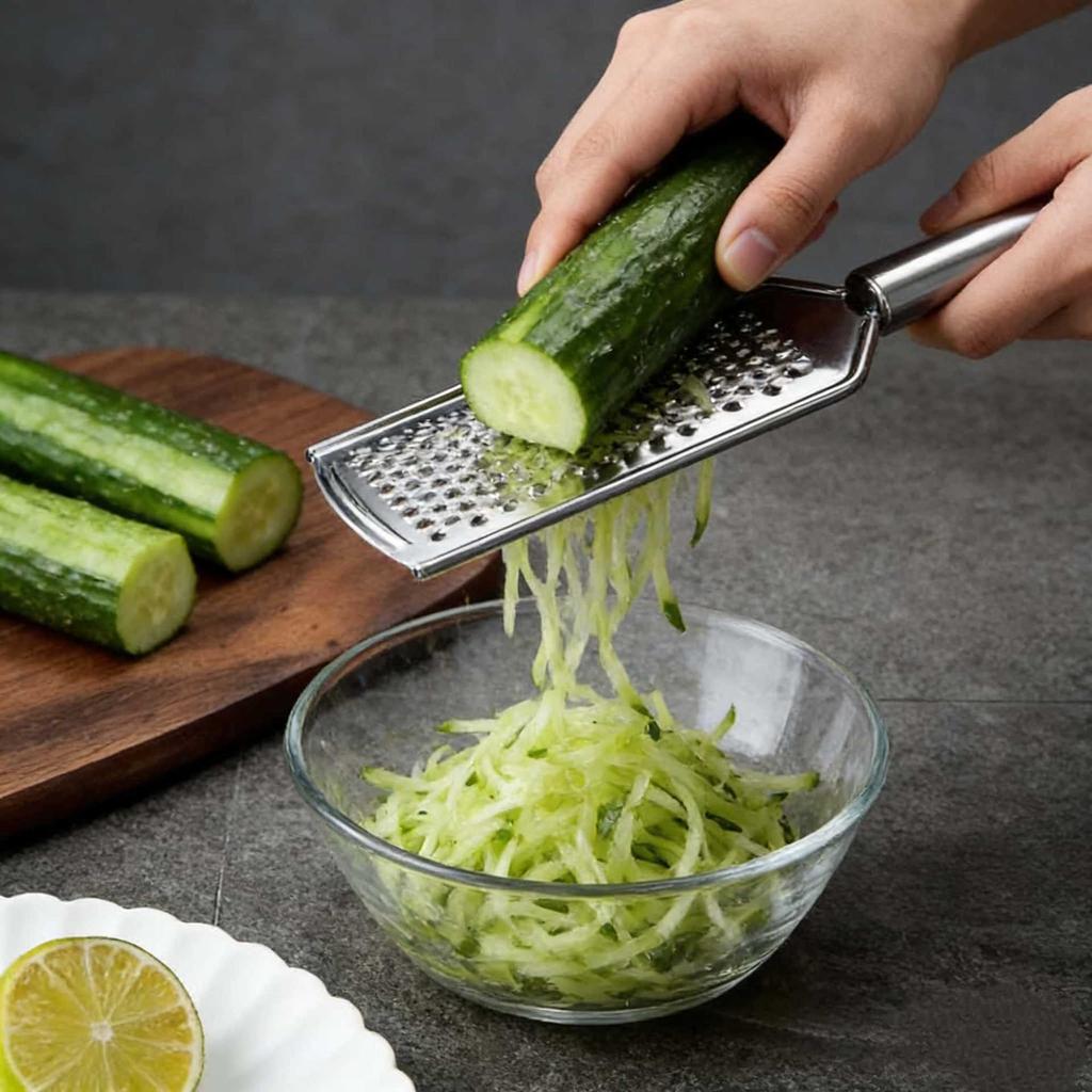 Stainless Steel Handheld Cheese Grater Multi-PurposeKitchen Food Graters for Chocolate Butter Fruit Vegetable Kitchen Items