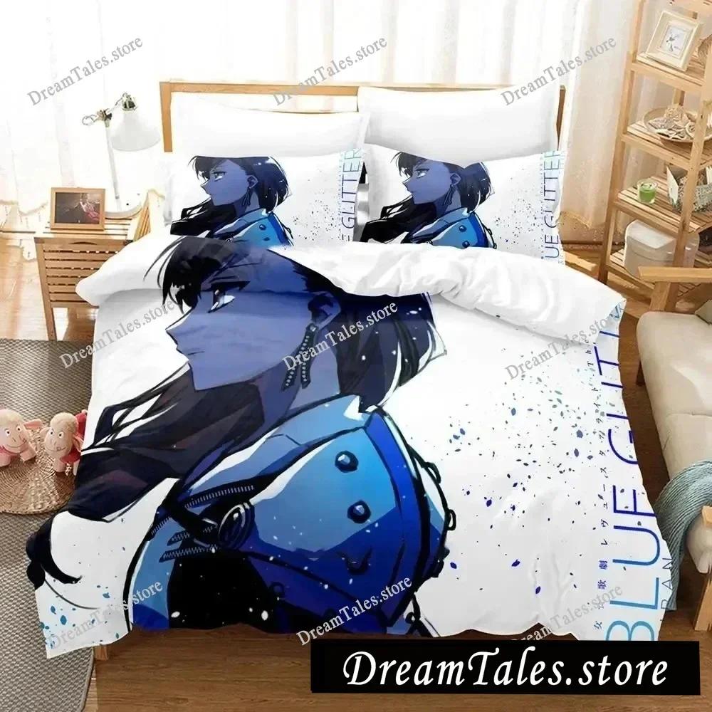 3D Printed Anime Revue Starlight Bedding Set Boys Twin Queen Size Duvet Cover Pillowcase Bed Kids Adult Home Textileextile741