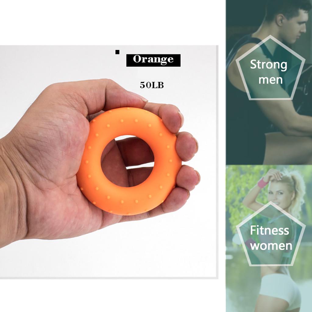 Silový posilovač 20-50LB Svalový prsten na zápěstí Trénink síly prstů na ruce