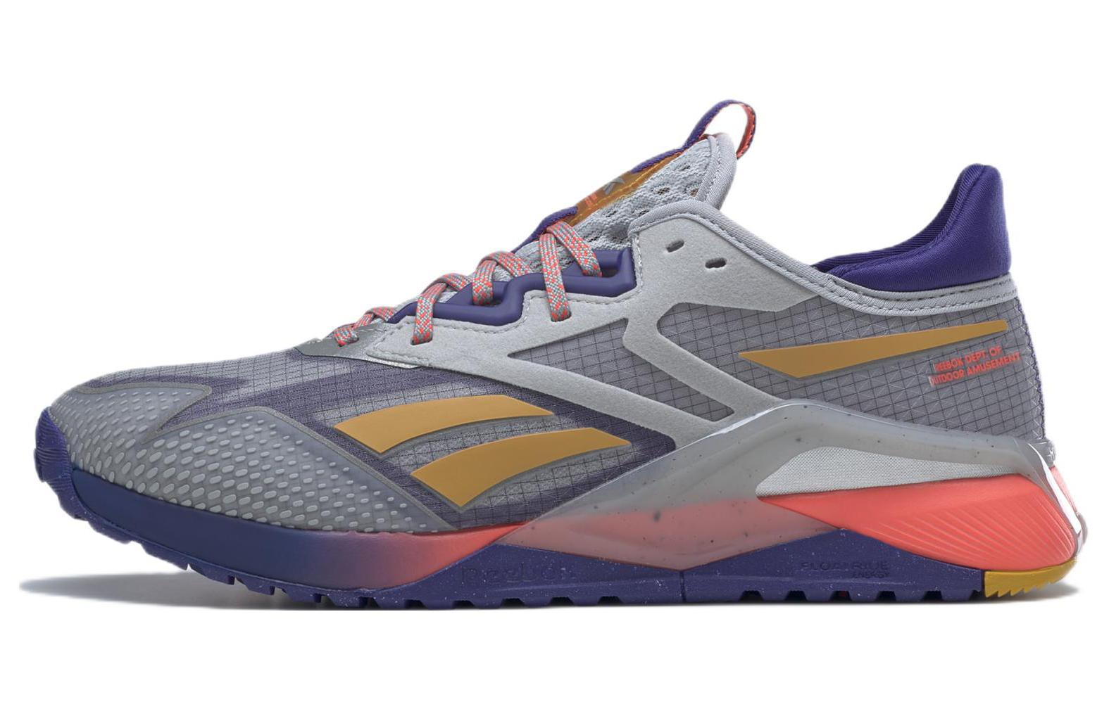 Nano X2 Reebok Tr Adventure  Серый Ярко-Фиолетовый  GY8900 42