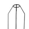 Geometry Shape Metal Vase Frame Stand for Branches, Wheat Decorative Multifunctional 9x9x42cm Iron Art Frame Tabletop Ornament