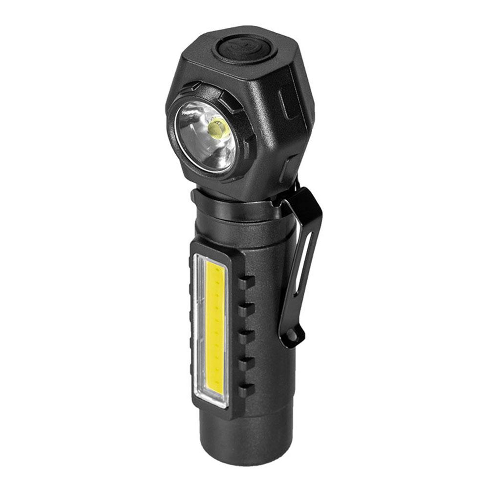 LED COB Flashlight USB Charging Waterproof Rechargeable Head Headlamp Multifunctional 5W/1600mAh Lightweight for Running Cycling