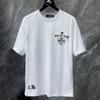 8719 CHROME HEARTS Sommar 2026 Ny Högkvalitativ Bomull Rund Hals Lös Stor Storlek Herr- och Dam-T-shirt Par-T-shirt