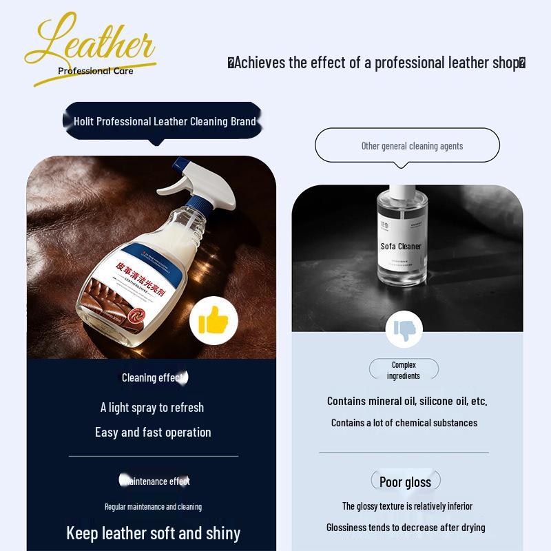Leather Care Oil: Stain Removal, Repair, and Color Restoration Liquid