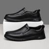 Men's Genuine Leather Loafers Handmade Men Driving Shoes Handmade Moccasins Walking Man Slip on Flats Leisure Walk Casual Shoes
