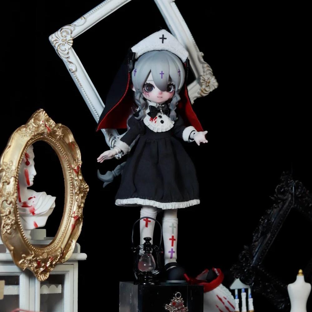 In Stock Nyssa Eerie Nightmare Series 1/12 Bjd Movable joint doll Blind Box Mystery Box Kawaii Action Anime Figure Toys Gift