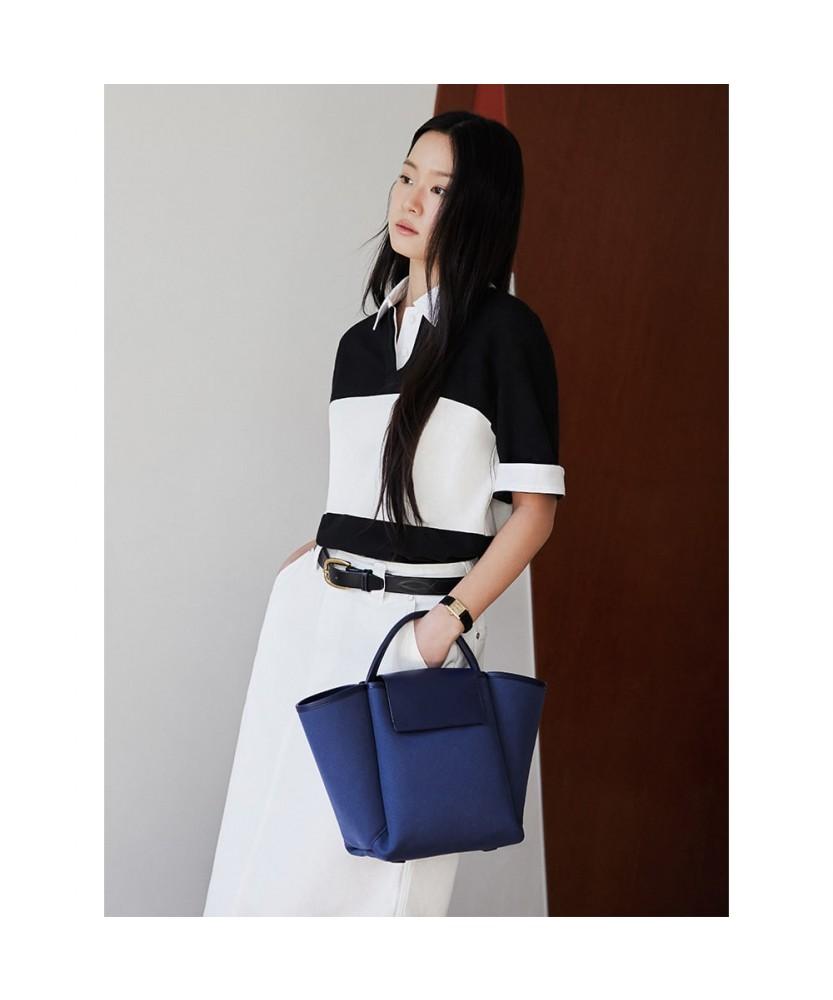 Beanpole Accessory Better Canvas Medium Tote Bag Navy