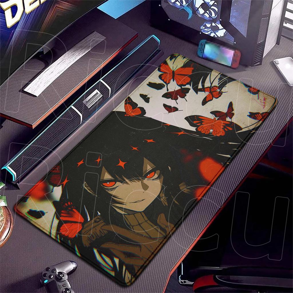PC accessories 300X600mm XXL Mouse Pad katana Japanese girl Anime Mouse Pads kawaii HD Extended mats Gaming Keyboard Desk mat