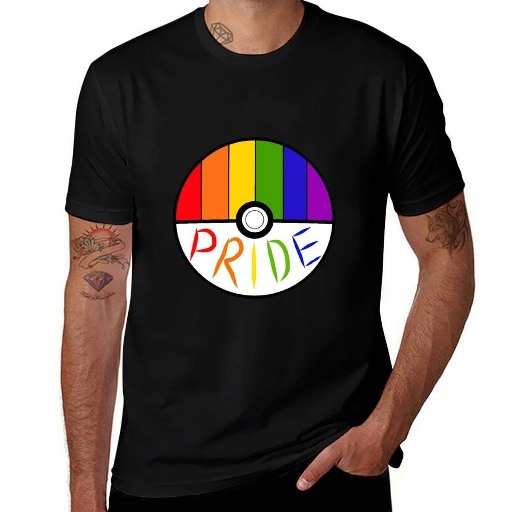 Poke Pride Gay Tshirt Uv Sun Protection Tee Shirt