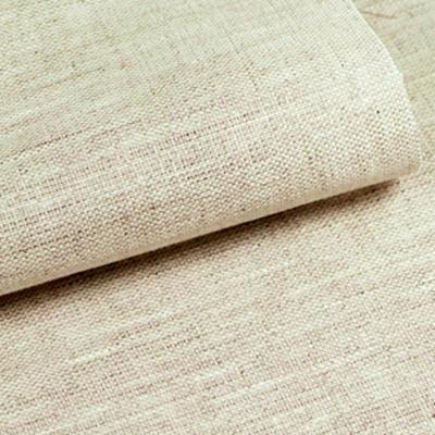 Moonfarm Linen Available In 9 135cm Wide X 1m Solid Color Fabric, 100% Linen, Colors, Long, (Off-White)