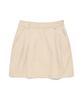 LEE Women'S Cotton Pintuck Mini Skirt Beige