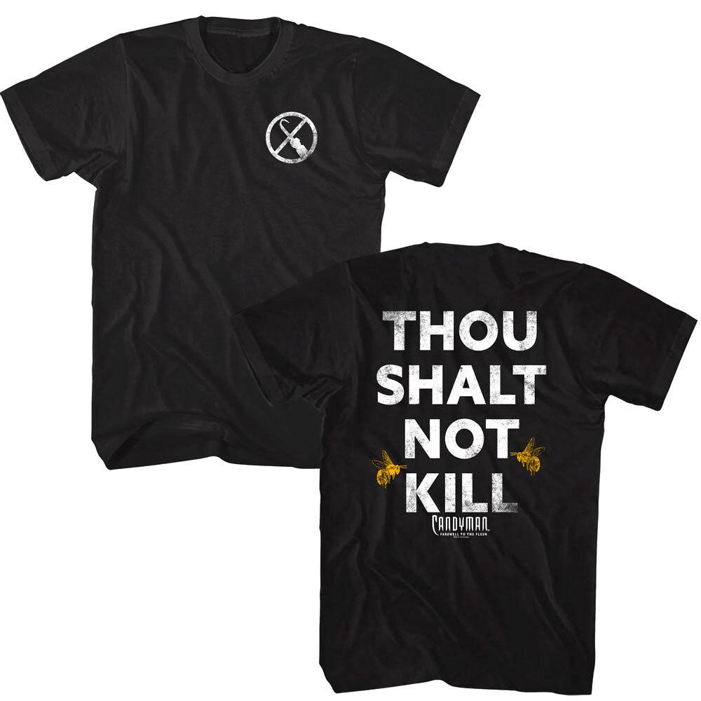 Candyman Thou Shalt Not Kill Men T Shirt XL