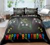 Gamepad Controller Gaming Designs Bed Covers Bedding Set,Play Gamer Printed 2-3 Piece Set Bed Cover,Birthday Gifts