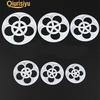 6 Pcs Fondant Cake Sugarcraft Rose Flower Cookie Mold