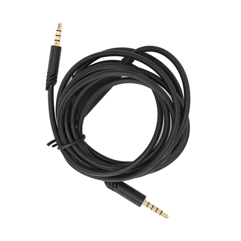 2M Headphone Cable Plug and Play Audio Line Volume Control for Logitech Astro A10 A30 A40