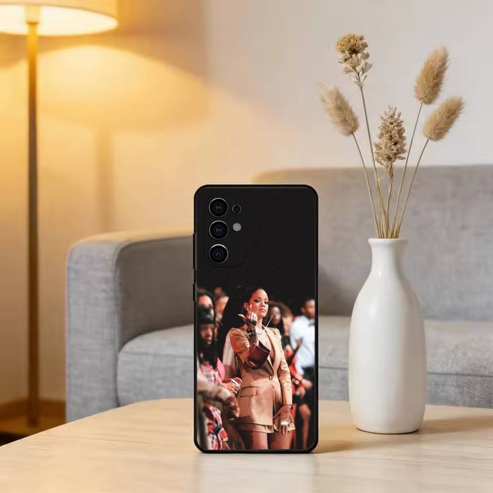 R-Ri L-Loud Phone Case For Samsung S25,S24,S21,S22,S23,S30,Ultra,S20,Plus,Fe,Soft Silicone Black Cover