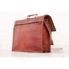 Vintage handgemachte Leder Messenger Bag Laptop Aktentasche Computer Satchel Tasche für Männer Retro klassischen Stil personalisierbare Tasche große Tasche Griff