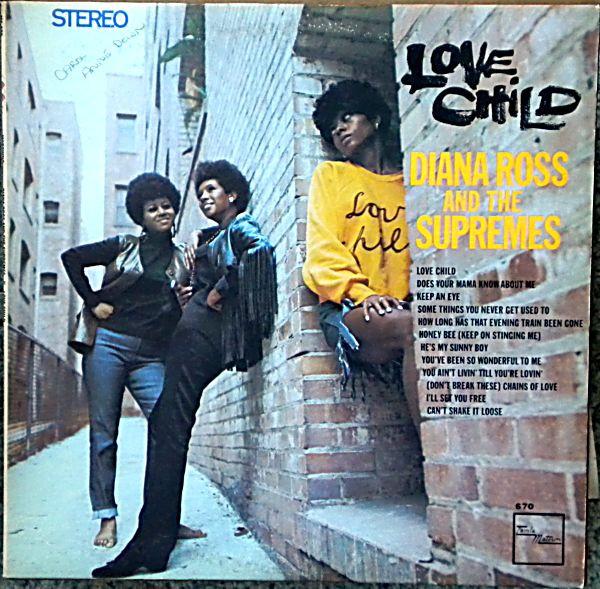 LP Record SUPREMES - Love Child MOS670 Tamla Motown 1968 Canada Soul/Funk Used