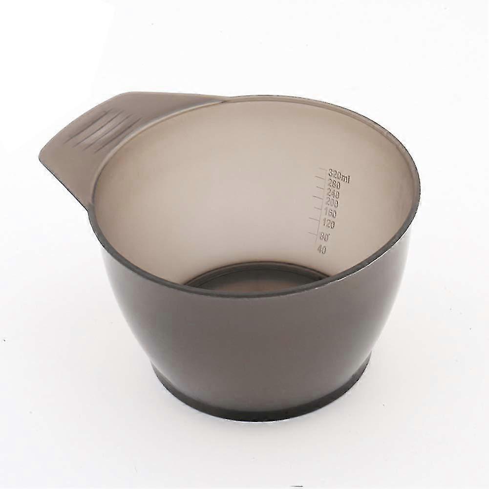 Set Of 2 Hair Coloring Bowls Hair Coloring Bowls Hair Coloring Bowls Plastic Mixing Bowls Oil Treatment Tools Clear Black