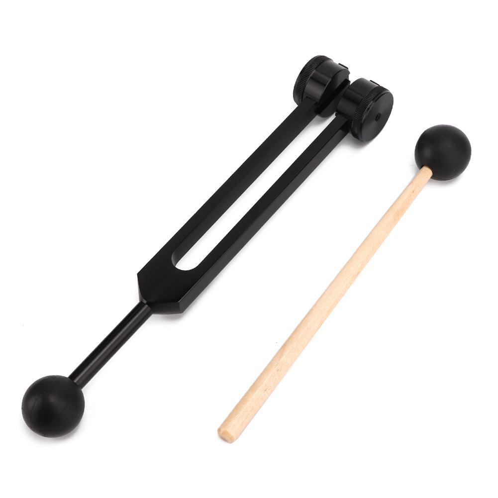 Aluminum Alloy OM136.1 Frequency Tuning Fork Yoga Meditation Tuning Energy Fork With Hammer