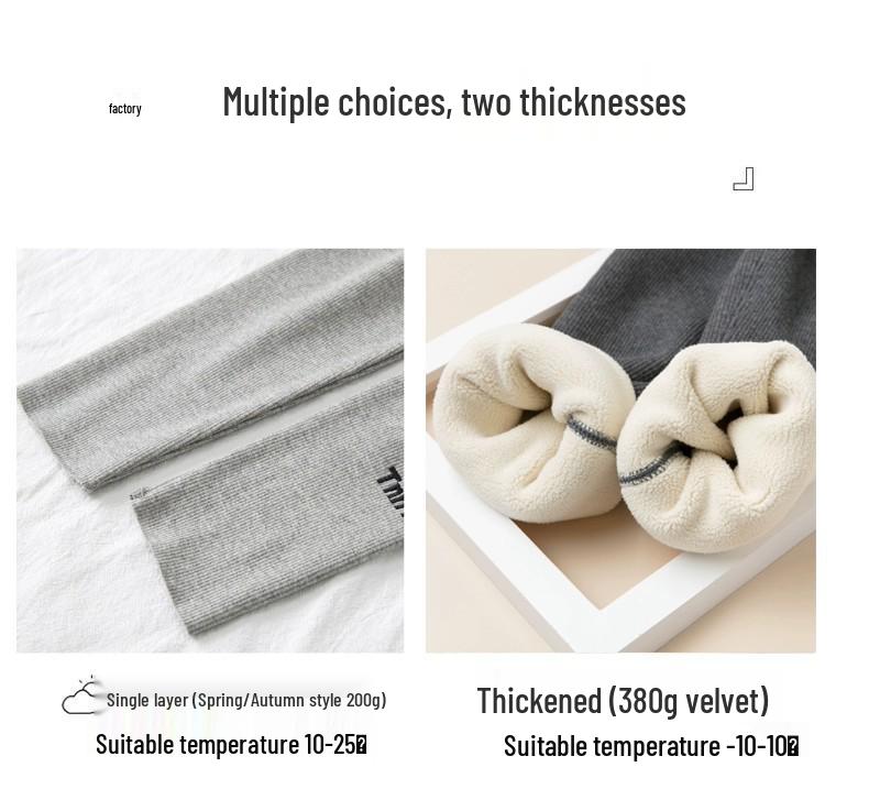 Plus Size Fleece-Lined Leggings for Women - Thick, Warm, Slimming Tapered Pants for Spring and Autumn