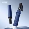 Easy-Fold 12-Rib Umbrella, Large Automatic Umbrella for Men, Dual-Use for Sun and Rain, Sunshade Umbrella, Windproof Folding Umbrella