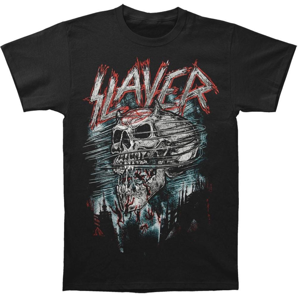 Slayer Demon Storm T-shirt Large Black Unisex T-Shirt XXXXL